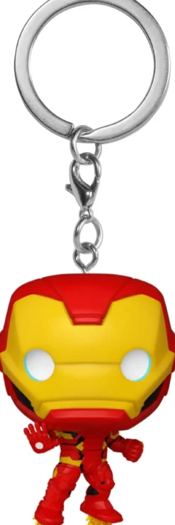 marvel - iron man 4cm - funko pocket pop! portachiavi