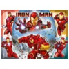 marvel iron man - puzzle 100 pezzi xxl