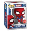 marvel: jumping spider-man 9cm - funko pop! 1454