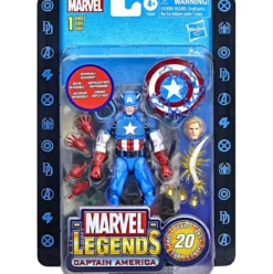 marvel legends - captain america 20° anniversario