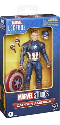 marvel legends series - avengers endgame - capitan america - action figure 15cm