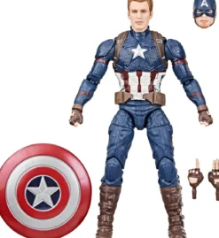 marvel legends series - avengers endgame - capitan america - action figure 15cm