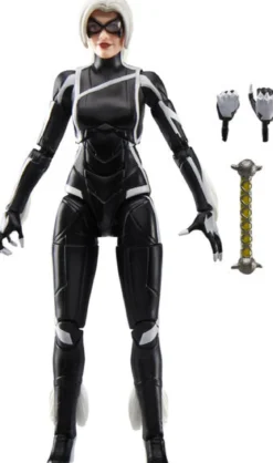 marvel legends series - gamerverse - spider-man 2 - felicia hardy - black cat - action figure 15cm