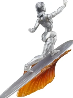 marvel legends series - i fantastici 4 - silver surfer - action figure 15cm