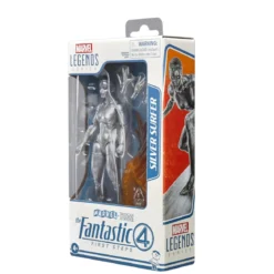 marvel legends series - i fantastici 4 - silver surfer - action figure 15cm