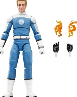 marvel legends series - i fantastici 4 - johnny storm - action figure 15cm