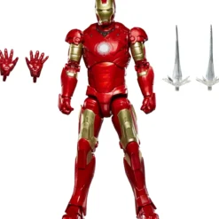 marvel legends series - iron man mark iii - action figure 15cm