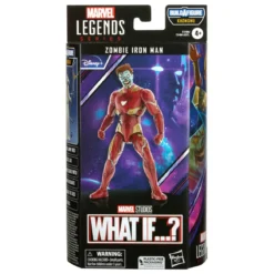 marvel legends series - what if... - zombie iron man - khonshu - build a figure