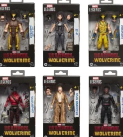 marvel legends series - wolverine and deadpool - wolverine - action figure 15cm