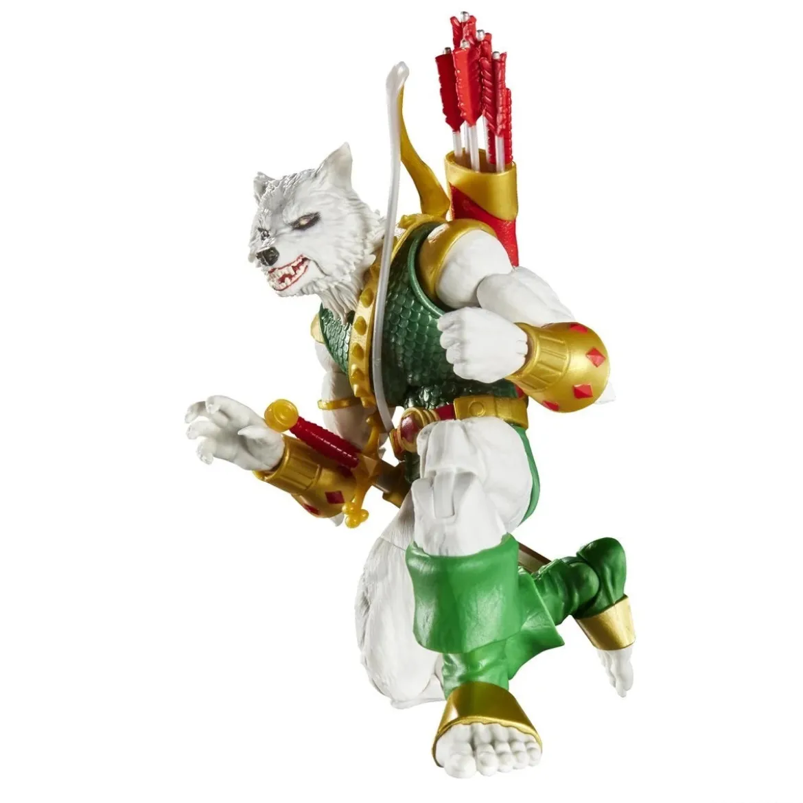 marvel legends series x magic: the gathering - man-wolf 15cm + 1 magic foil card