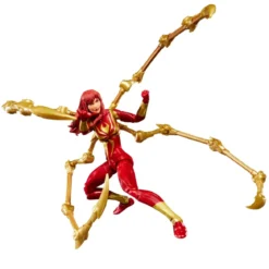 marvel legends series x magic: the gathering - mary jane, iron spider 15cm + 1 magic foil card