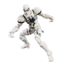 marvel legends series x magic: the gathering - agente anti-venom 15cm + 1 magic foil card
