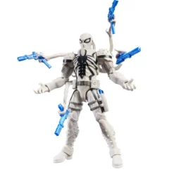marvel legends series x magic: the gathering - agente anti-venom 15cm + 1 magic foil card