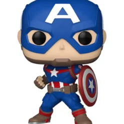 marvel: new classic - captain america 9cm - funko pop! 1419