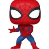 marvel: new classic - spider-man 9cm - funko pop! 1422