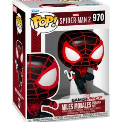marvel: spider-man 2 - miles morales upgraded suit 9cm - funko pop 970