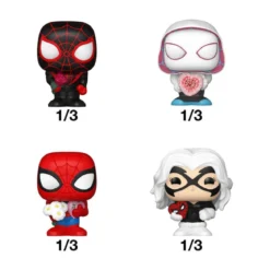 marvel - spider-man san vakentino 1 personaggio assortito 3cm - funko pop bitty