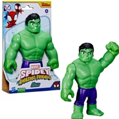 marvel spidey e i suoi fantastici amici - hulk mega 25cm