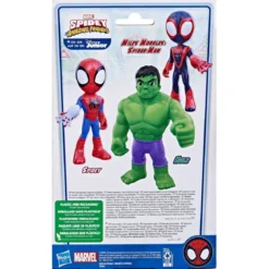 marvel spidey e i suoi fantastici amici - hulk mega 25cm