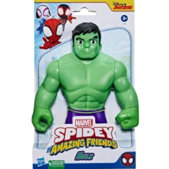 marvel spidey e i suoi fantastici amici - hulk mega 25cm