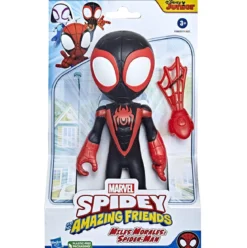marvel spidey e i suoi fantastici amici - miles morales spiderman mega 25cm