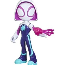 marvel spidey e i suoi fantastici amici - ghost spider mega 25cm