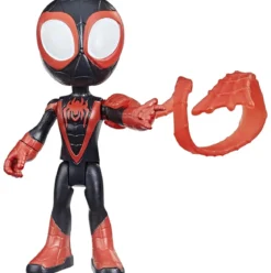 marvel spidey e i suoi fantastici amici - miles morales spiderman 10cm