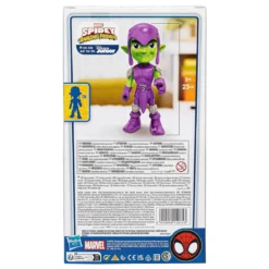 marvel spidey e i suoi fantastici amici - green goblin mega 25cm