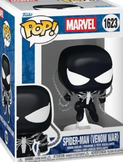 marvel: symbiote spider man 9 cm - funko pop! 1623