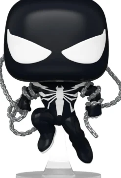 marvel: symbiote spider man 9 cm - funko pop! 1623