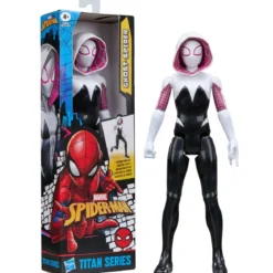 marvel titan hero - spiderman assortito 30cm articolato