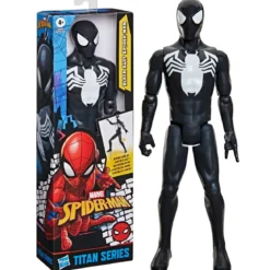 marvel titan hero - spiderman assortito 30cm articolato