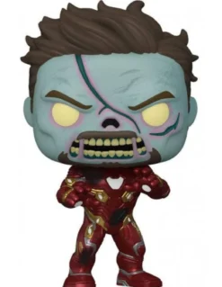 marvel what if - zombie iron man 9cm - funko pop! 944