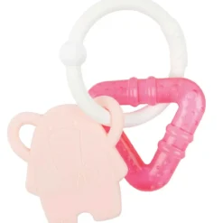 massaggia gengive refrigerante in silicone rosa