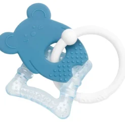 massaggia gengive refrigerante in silicone azzurro