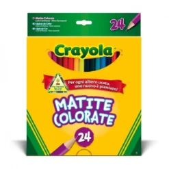 24 matite colorate