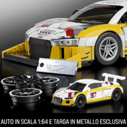 mattel brick shop hot wheels - audi r8 lms