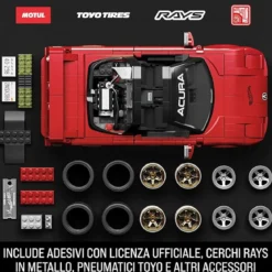 mattel brick shop hot wheels - acura nsx