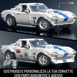 mattel brick shop hot wheels - corvette grand sport