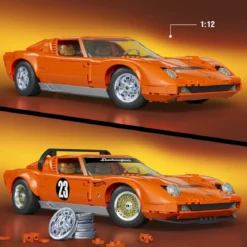 mattel brick shop hot wheels - lamborghini miura