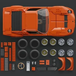 mattel brick shop hot wheels - lamborghini miura