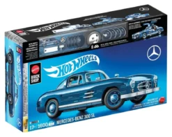 mattel brick shop hot wheels - mercedez-benz 300 sl