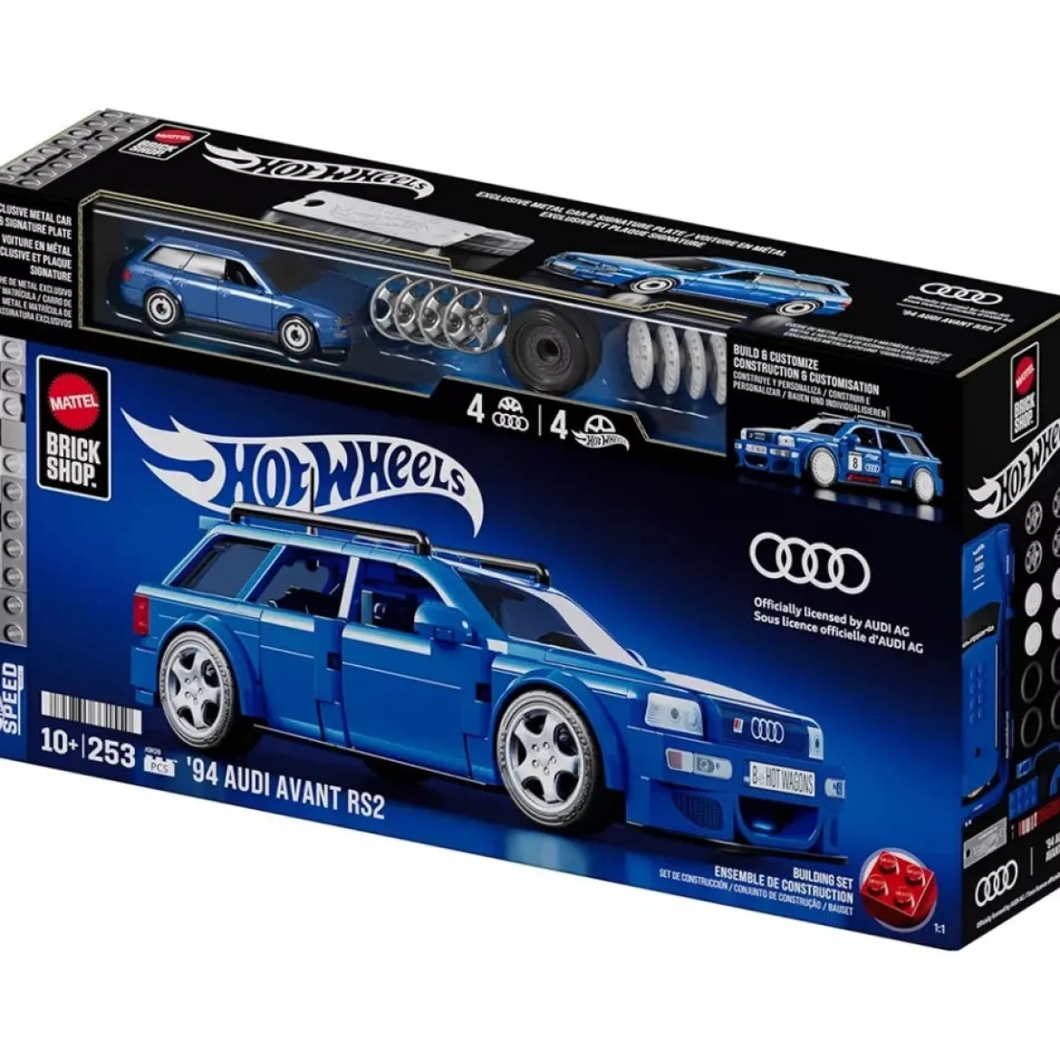 mattel brick shop hw audi rs2