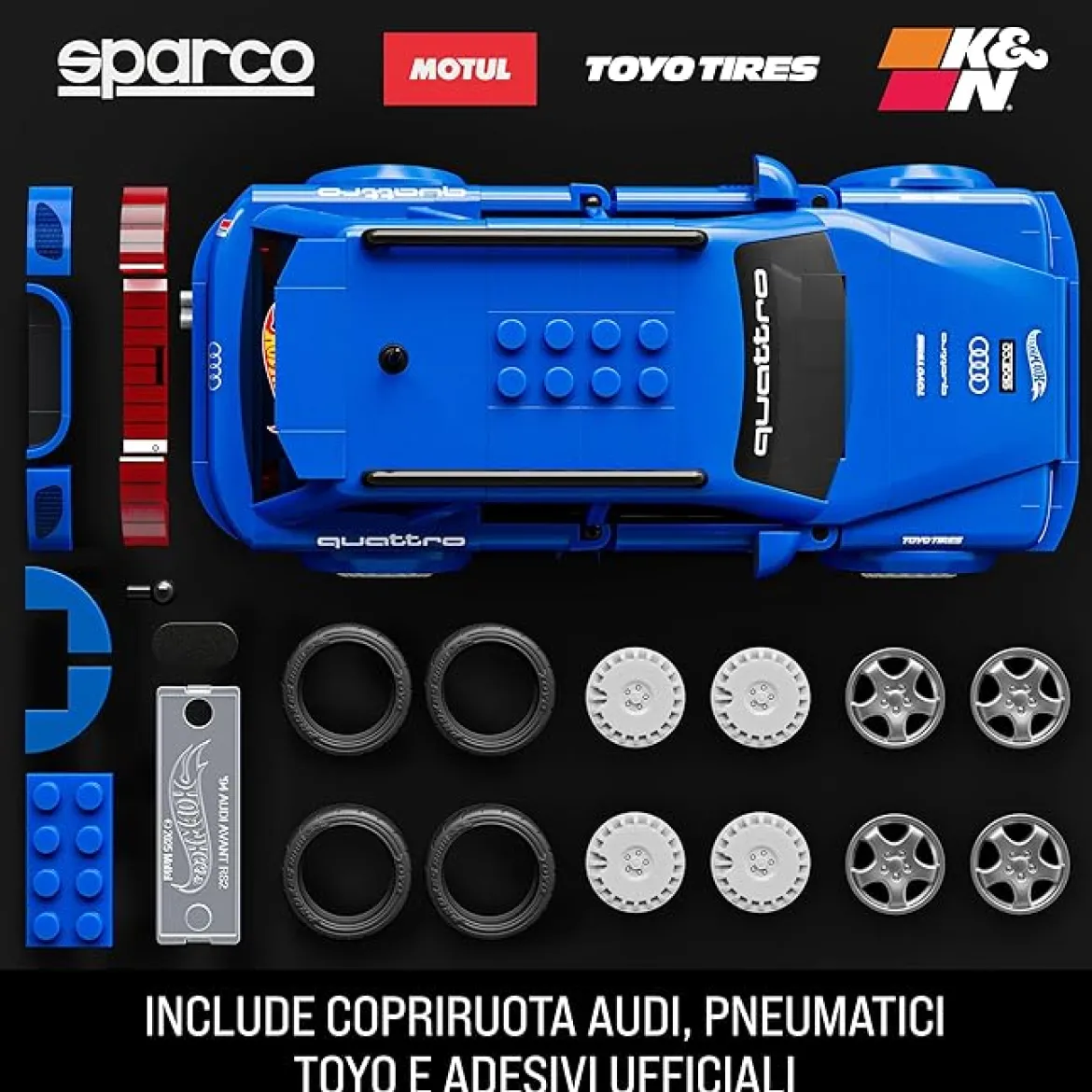 mattel brick shop hw audi rs2