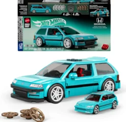 mattel brick shop hw honda civic ef custom '90
