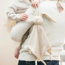 maxi doudou coniglietto sabbia - 65x40cm