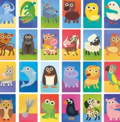 maxi flashcards montessori animal sounds
