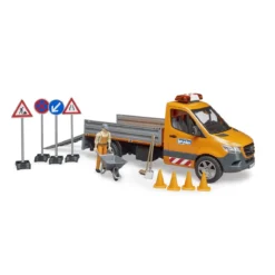 mb sprinter lavori stradali con personaggio e accessori