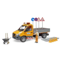 mb sprinter lavori stradali con personaggio e accessori