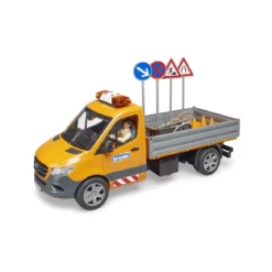mb sprinter lavori stradali con personaggio e accessori